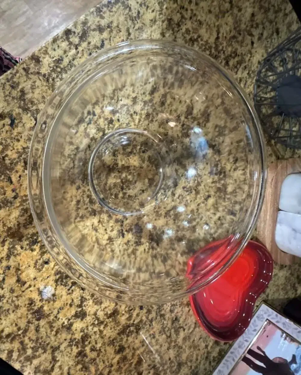 Vintage Pyrex Corning 1.5 Quart Clear Glass Mixing Bowl 16